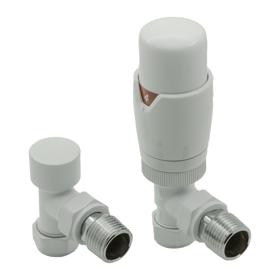Meris Trv Angled Valves – Modal TRV Angled Valves | Luxury Bathroom & Radiator Collection by HomeRangeDirect