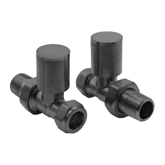 Velin Straight Valves – Portland Straight Valves | Luxury Bathroom & Radiator Collection by HomeRangeDirect