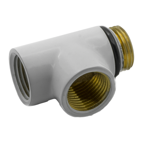 Fluro Dualfuel T Piece – DualFuel T-Piece | Luxury Bathroom & Radiator Collection by HomeRangeDirect